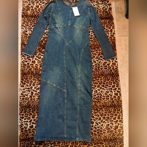 Denim dress